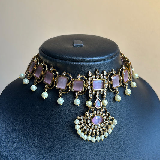 Vishalini pastel pink