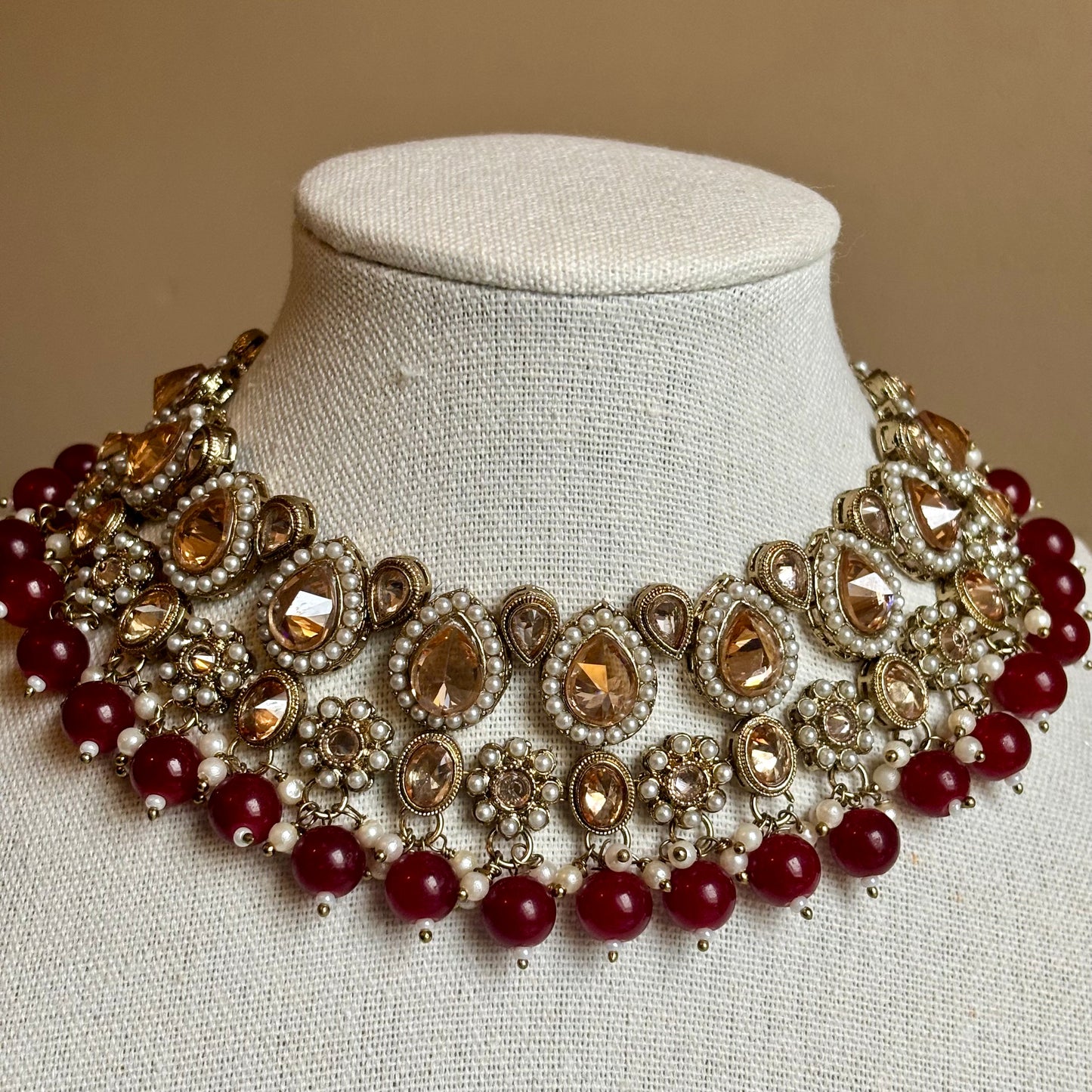 Sridevi - maroon