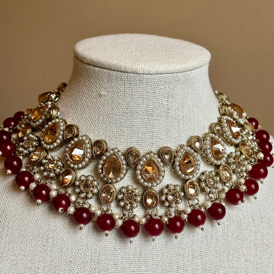 Sridevi - maroon