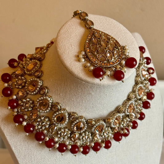 Sridevi - maroon