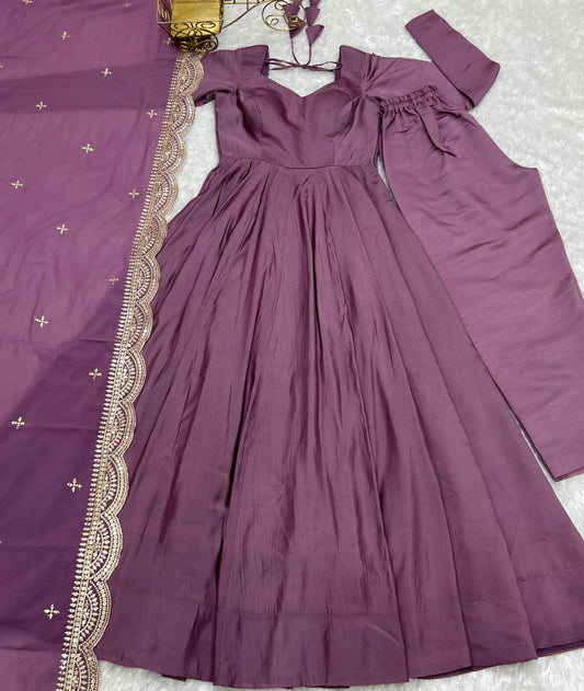 Radha - mauve