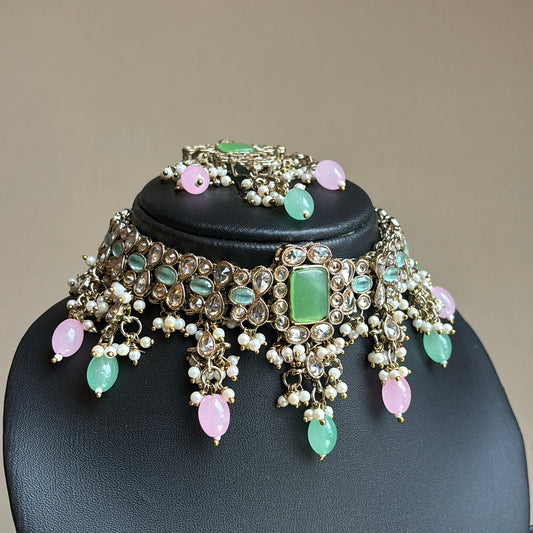 Sahana pink mint