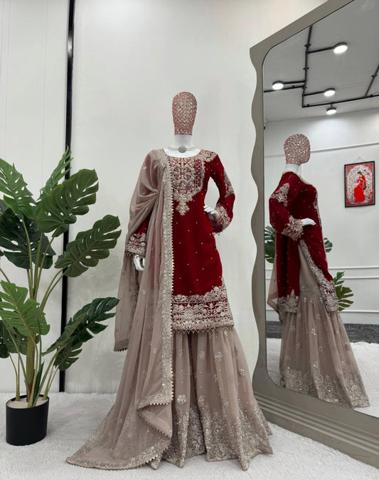 Thulasi - maroon