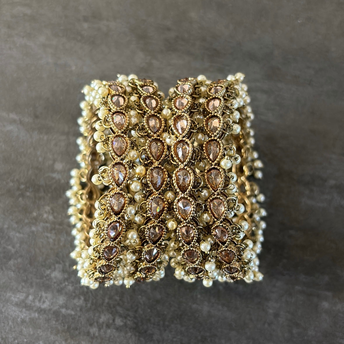 Santhiya bangles gold