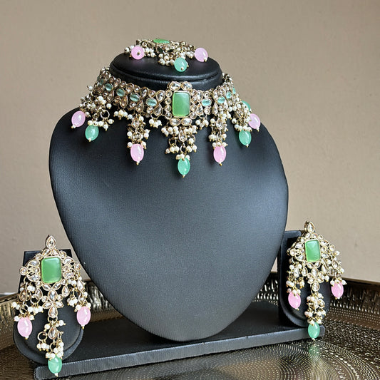 Sahana pink mint