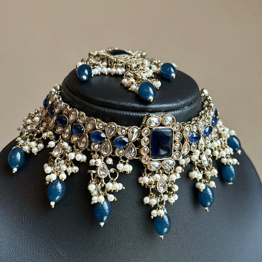 Sahana navy blue
